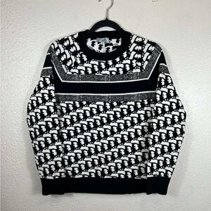 Dior Monochrome Men's Crewneck Sweater